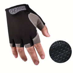 Breathable Anti Skid Workout Gloves For Men And Women