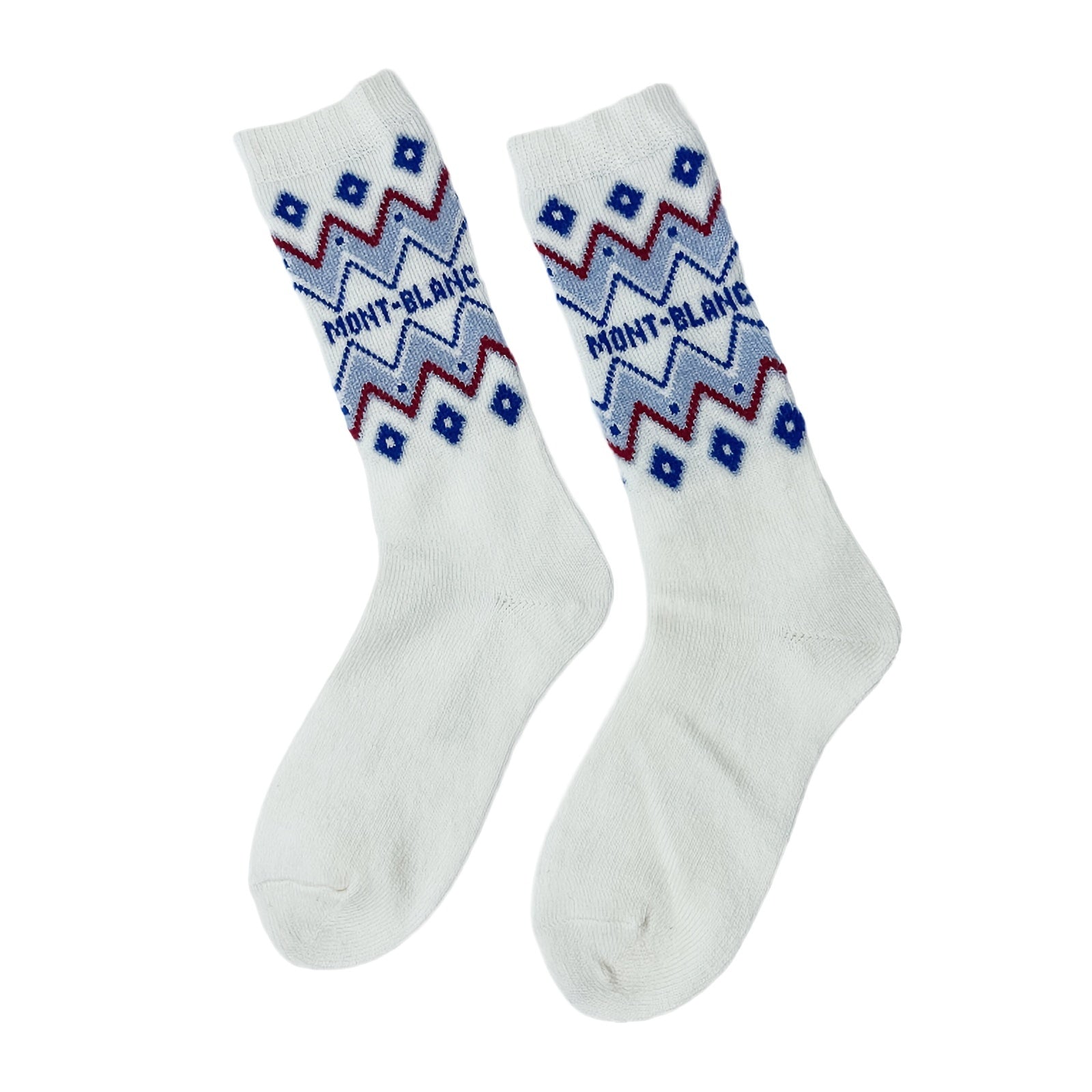 Soft & Comfy Argyle Crew Socks - Women's Stockings