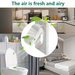 Outdoor Dual Door Dryer Vent Cover 10-16 cm UV Resistant Plastic