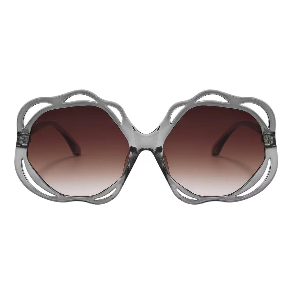 Sunflower Novel Frame Sunglasses Women's Oversized Glasses