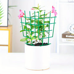 1pc Green Plastic Plant Support Frame for Garden Climbing Vines