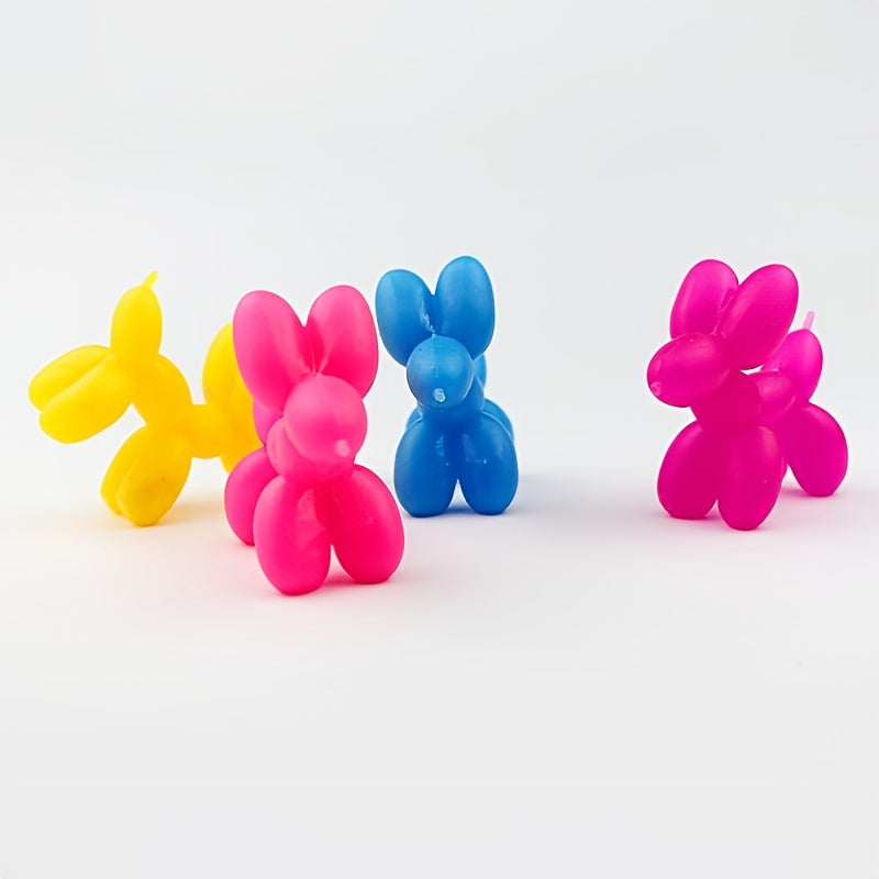 Colorful Puppy Balloon Stress Relief Fidget Toy