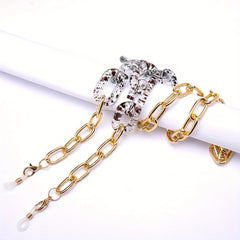 Block Glasses Chain Anti Slip Eyeglasses Lanyard Strap Stylish Face Covering