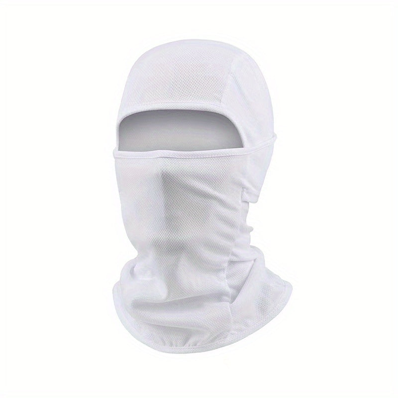 Distressed Windproof Knitted Balaclava for Outdoor Activities
