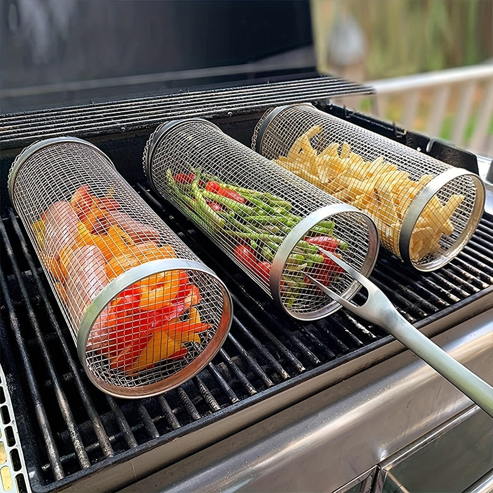 Stainless Steel BBQ Cage Grilling Basket