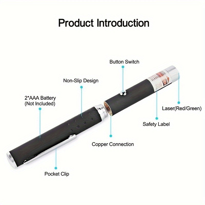 Three Laser Pointer Flashlight for Pets Interactive Toy