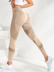 Striped Yoga Leggings Butt lifting Slimming Sports Pants