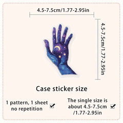 Enchanting Celestial & Magical Illustrations Vinyl Stickers Waterproof Decals