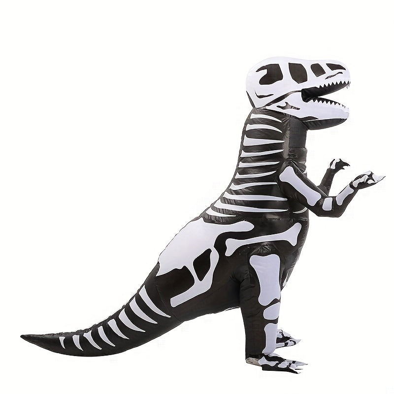 Halloween Zombie T-Rex Inflatable Costume for Outdoor Group Activities