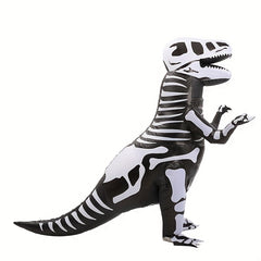 Halloween Zombie T-Rex Inflatable Costume for Outdoor Group Activities