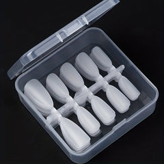 100pcs Soft Gel Nail Tips Almond Shaped False Nail Tips For Nail Extension