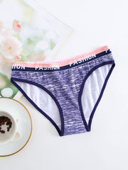 6pcs Cotton Sports Briefs Pack Women's Panties & Lingerie