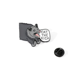 Cartoon Boar Brooch Zinc Alloy Drip Oil Metal Bracelet