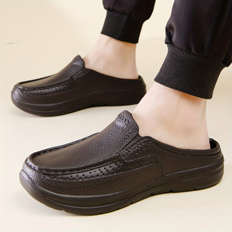 Men's Slip On Mules Non Slip Comfy Casual Shoes