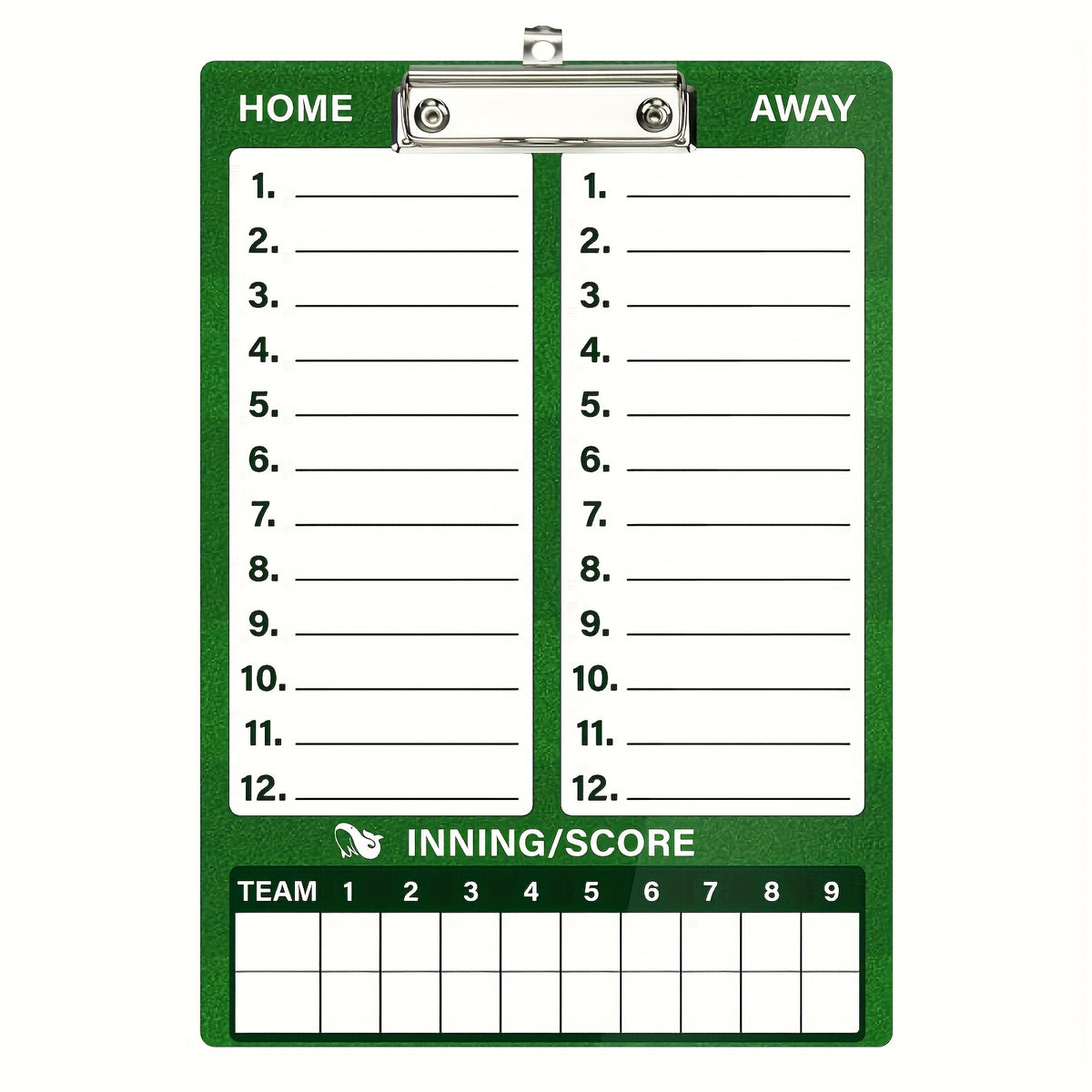 OWLKELA Baseball Coaches Clipboard With Dry Erase Marker Pen Holder