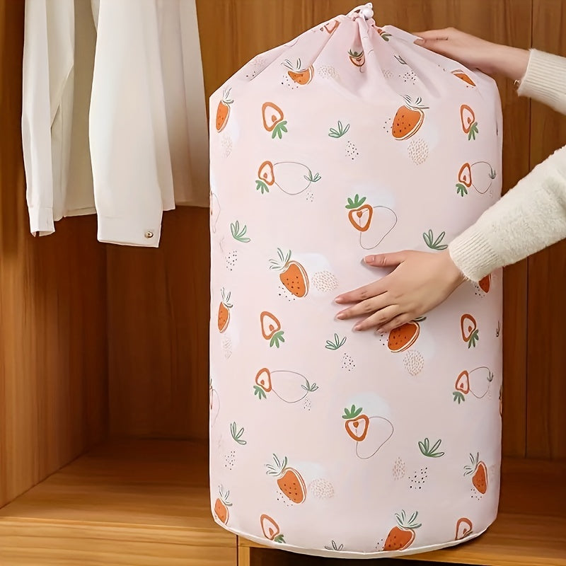 4pcs Dustproof Drawstring Storage Bag for Blankets Bedding