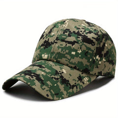 Camouflage Baseball Cap for Fishing and Outdoor Activities