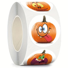 500pcs Happy Halloween Animal Decorative Stickers Box Seal Sticker