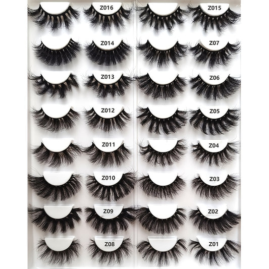 Fluffy 20mm Messy False Eyelashes for Natural Look