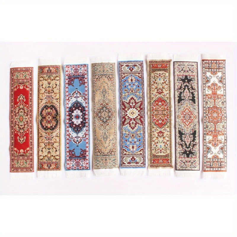 Dollhouse Floral & Geometric Pattern Rugs - DIY Accessory