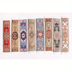 Dollhouse Floral & Geometric Pattern Rugs - DIY Accessory