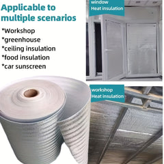 Aluminum Film Insulation Seafood Fruit Square Food Packing Bag