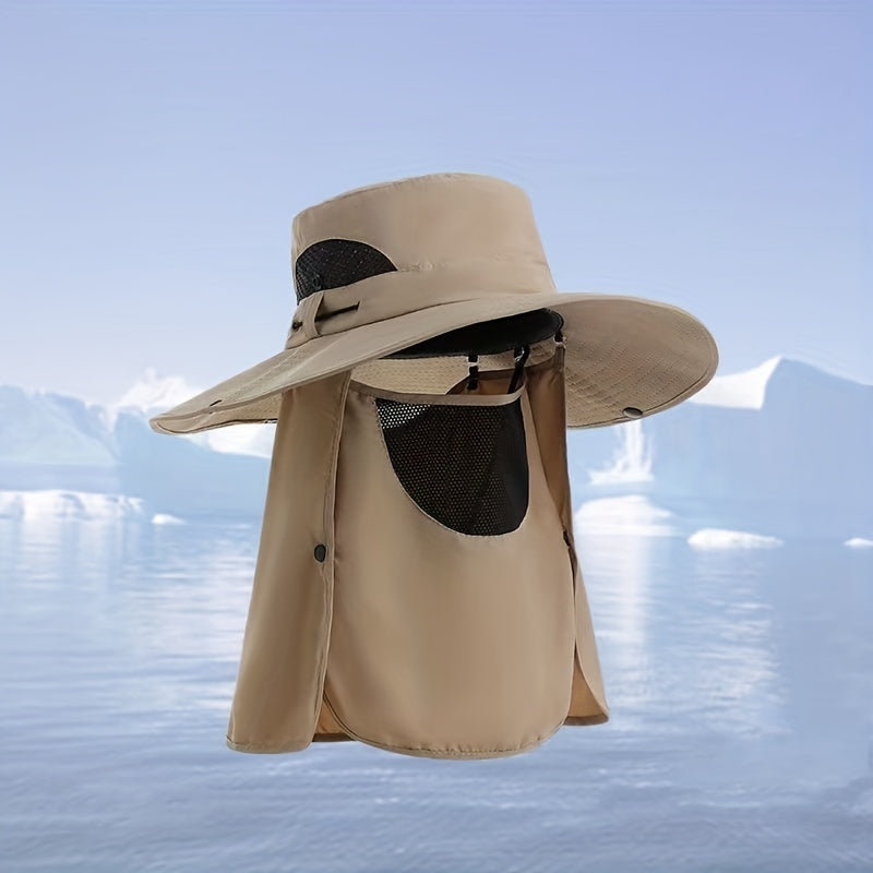 Summer 3-in-1 Fishing Sun Hat UV Protection