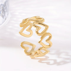 Stylish Stainless Steel Ring W034