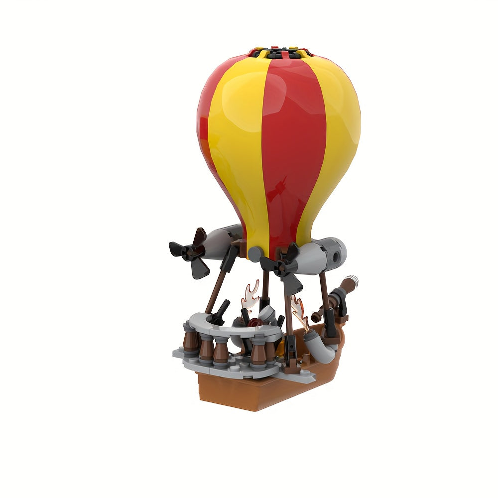 Hot Air Balloon Spaceship Building Blocks Toy 112pcs