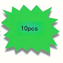 Fluorescent Sign Labels for Supermarkets and Shops