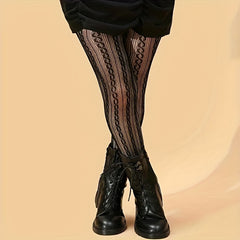 Fishnet Tights High Waist Mesh Pantyhose Stockings
