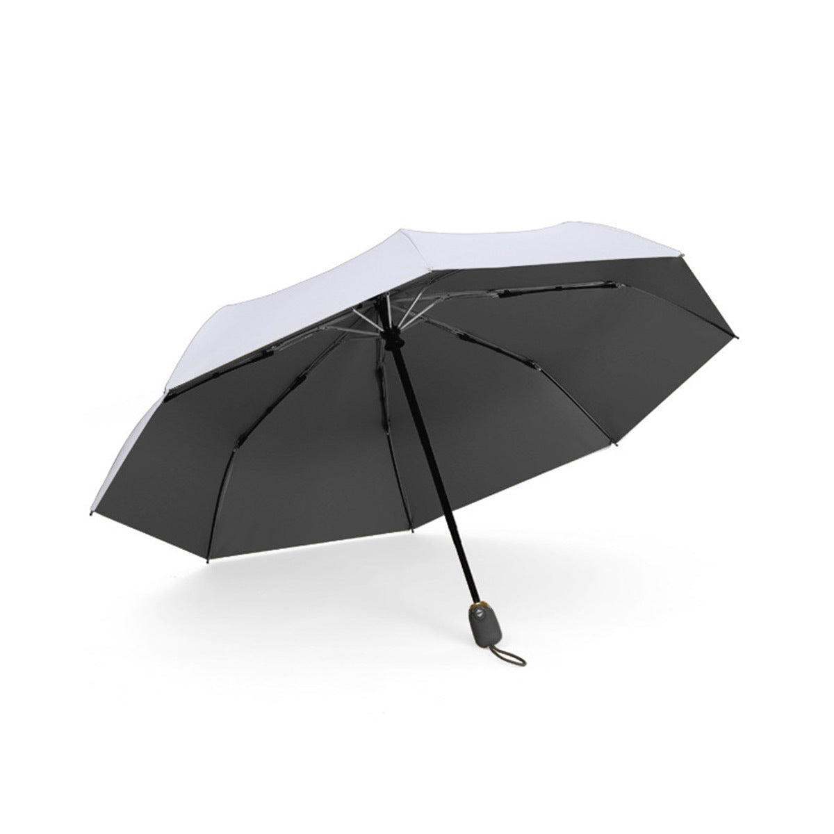 Mini Pocket Umbrella Titanium Silver Glue Anti UV Sunshade