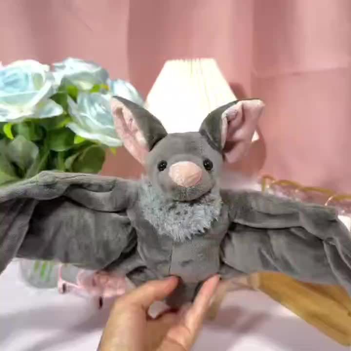 Simulated Bat Plush Toy Oversized Wingspan Soft Fabric