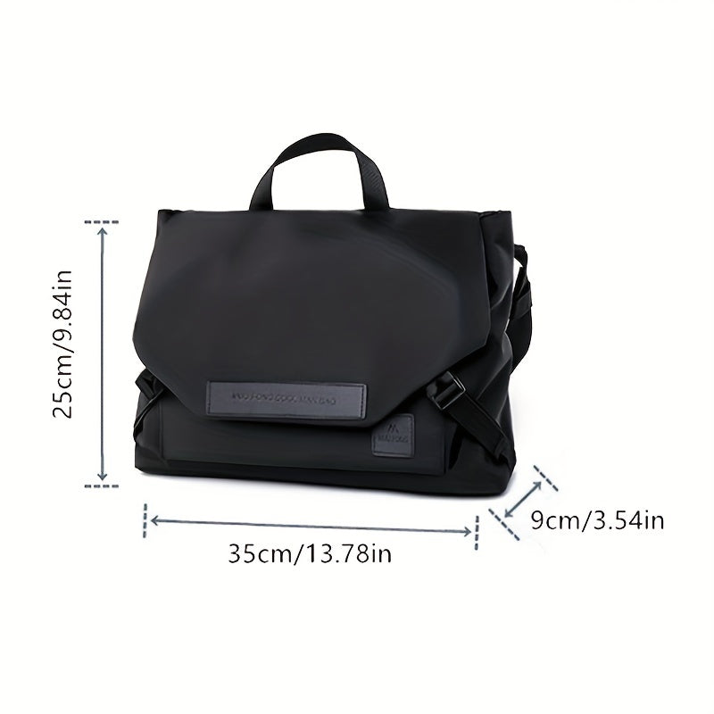 Solid Laptop Bag Travel Messenger Business Briefcase
