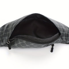 Men's Leather Multifunctional Waist Bag Fanny Pack Messenger Bag