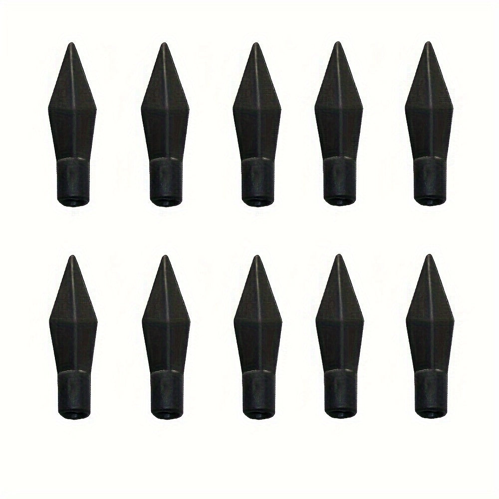 24pcs Soft Rubber Arrowheads Safety Replacement Broadhead Arrow Heads Tips