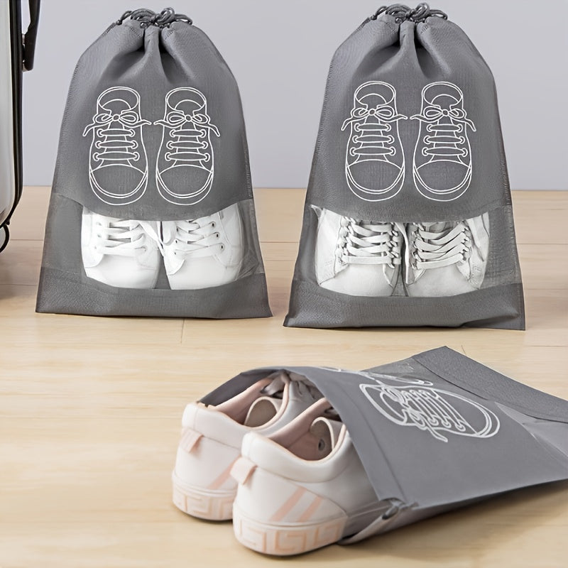 Shoe Storage Bag Drawstring Travel Luggage Dustproof