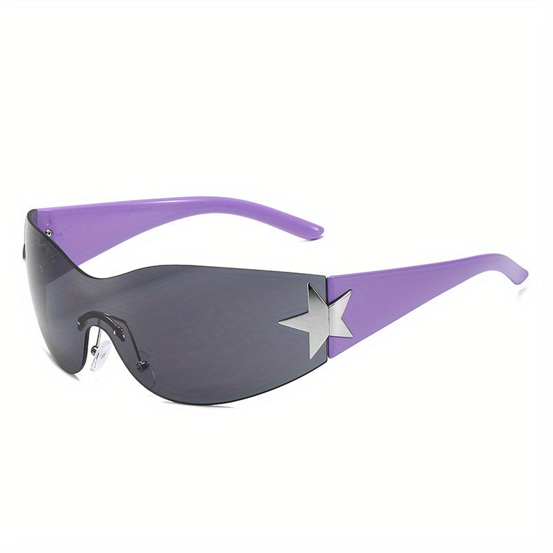 Y2K One Piece Gradient Sunglasses UV400