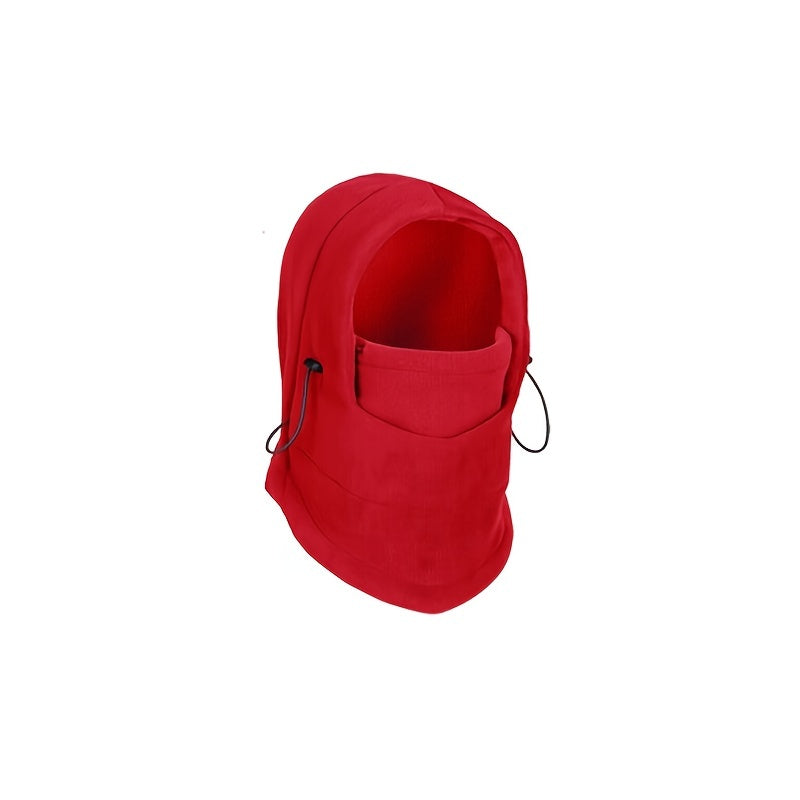 Adjustable Thermal Fleece Balaclava for Outdoor Sports & Halloween Decorations