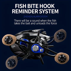 BILLINGS BH Series 6 5 1 Gear Ratio 18LB Max Drag Baitcasting Reel