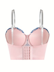 Push Up Lace Bra Comfortable Embroidered Lingerie