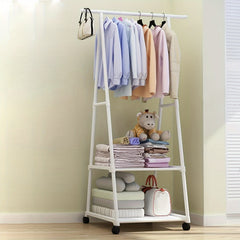 Movable Triangle Coat Rack Holder