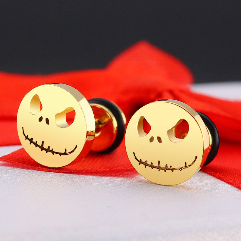 Men's Halloween Alloy Earrings
