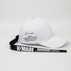 Personalized Hip hop Letters Printed Sun Visor Baseball Cap