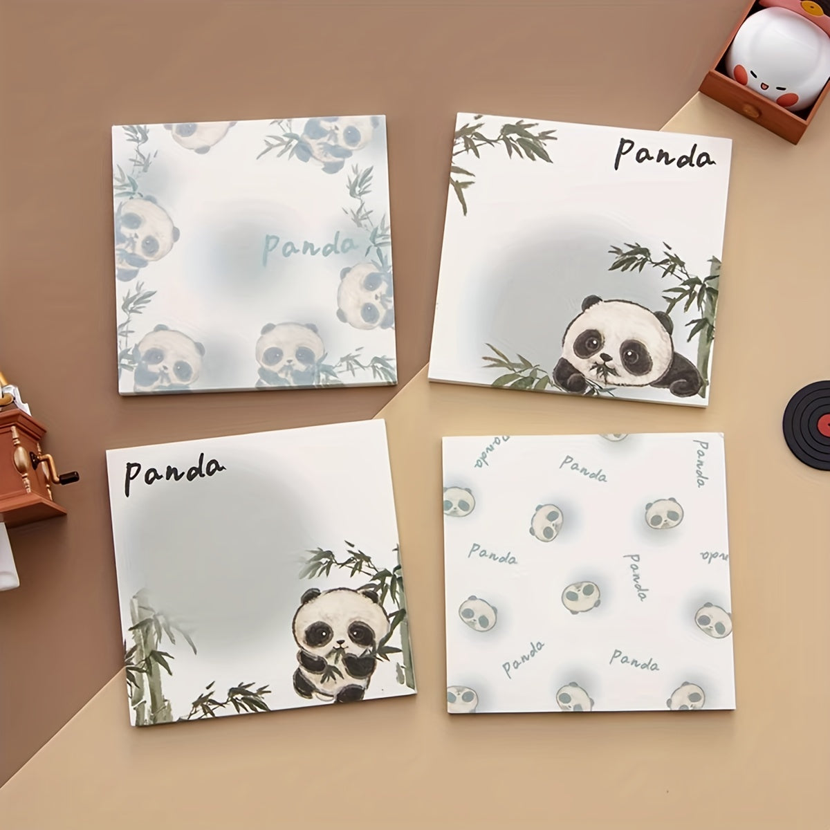 Cute Panda Memo Pads - 50 Sheets Student Message Book