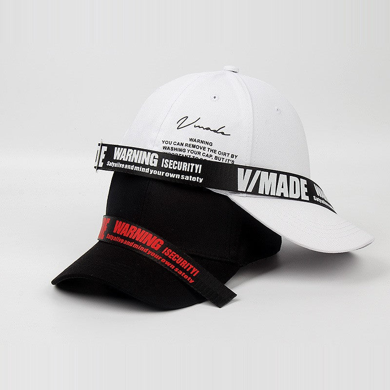 Personalized Hip hop Letters Printed Sun Visor Baseball Cap