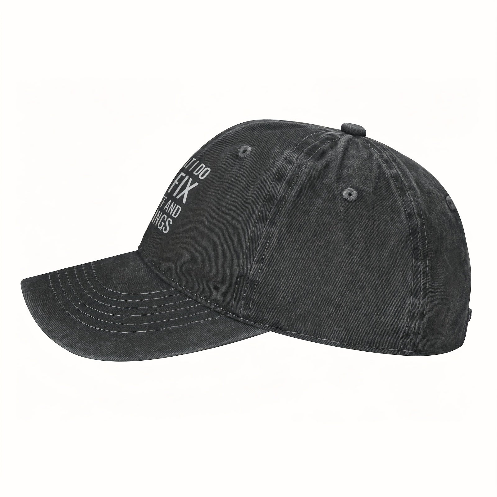 Dad Hat I FIX Stuff And Know Things Baseball Cap
