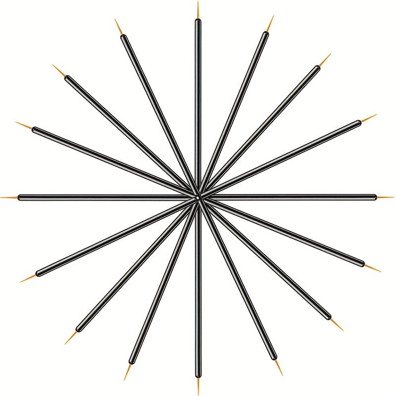 50Pcs Disposable Eyeliner Makeup Brushes Fine Nylon Hair Beauty Make Up Brush