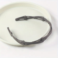 Foldable Headband Solid Hair Band Non-slip Hair Accessories