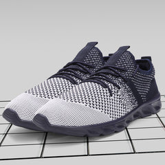 Men's Lightweight Breathable Running Sneakers Walking Shoes